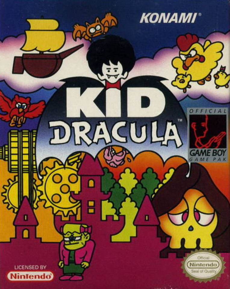 Kid Dracula Cheats For NES Game Boy